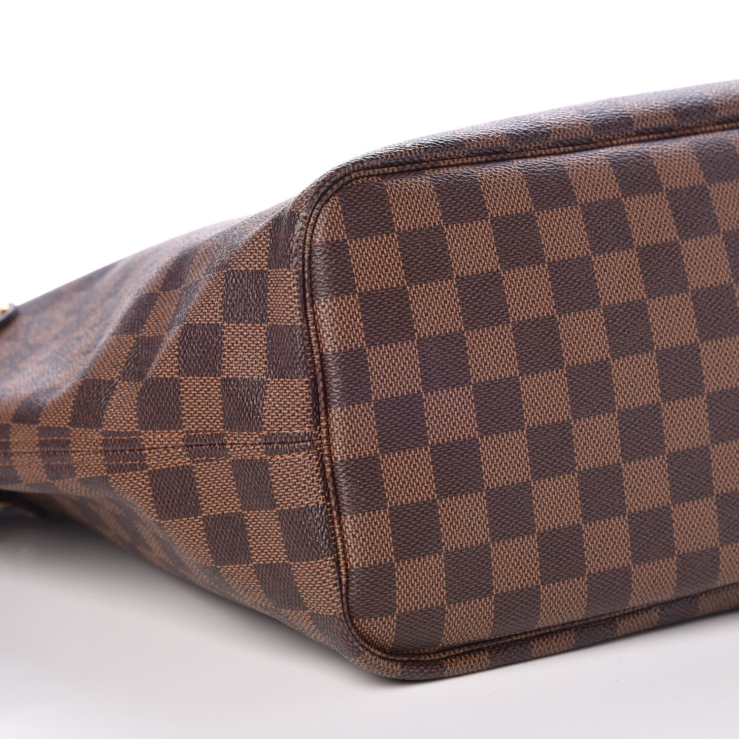 Louis Vuitton Damier Ebene Neo Neverfull MM Rose Ballerine 8 of 10