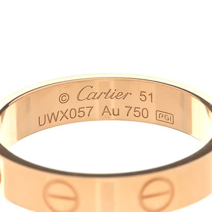 Cartier 18K Yellow Gold 3.5mm LOVE Wedding Band Ring 51 5.75 4 of 4