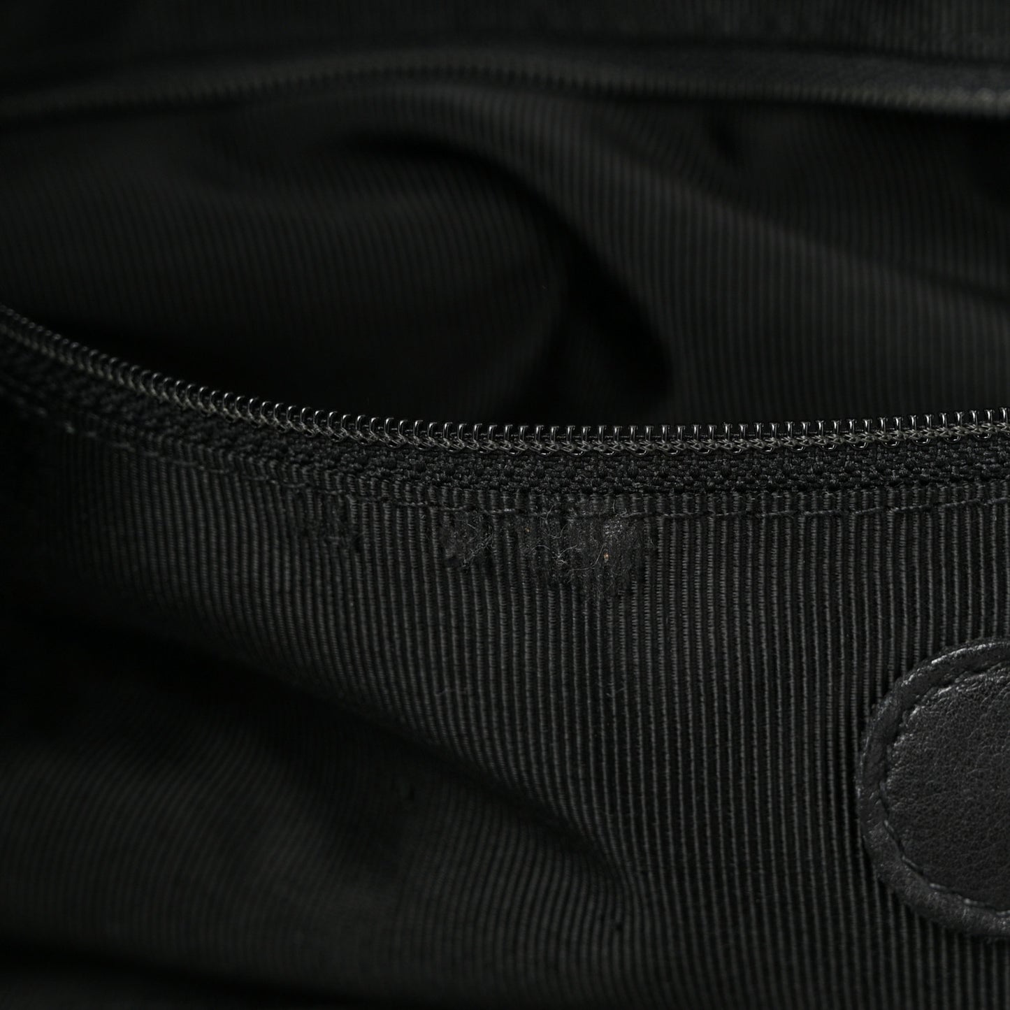 Calfskin Stitched XL Weekender Black