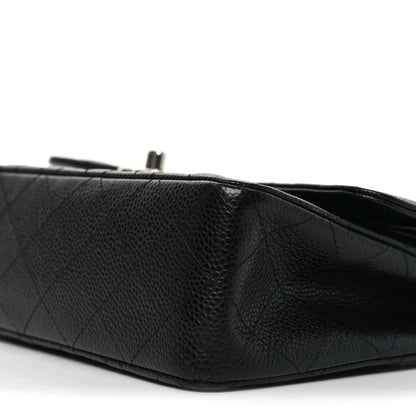 Chanel Caviar Quilted Small Double Flap Black 10 of 11