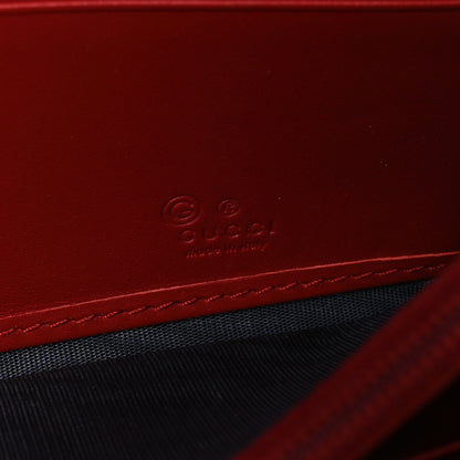 Gucci GG Supreme Monogram Blooms Continental Wallet Blue 6 of 7