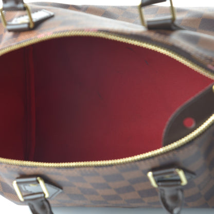 Louis Vuitton Damier Ebene Speedy 30 5 of 9