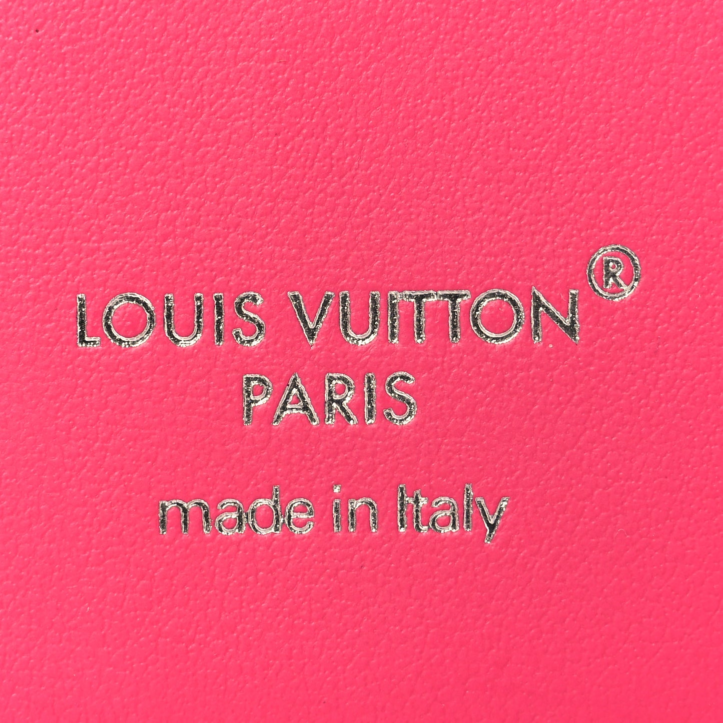 Monogram Macassar Magnetic Card Holder Pondichery Pink