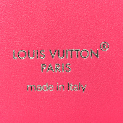 Louis Vuitton Monogram Macassar Magnetic Card Holder Pondichery Pink 5 of 7