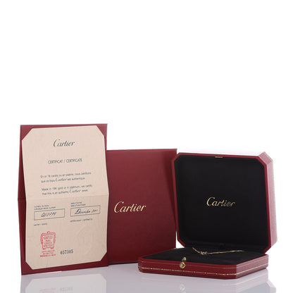 Cartier 18K Pink Yellow White Gold Trinity Double Chain Pendant Necklace 7 of 7