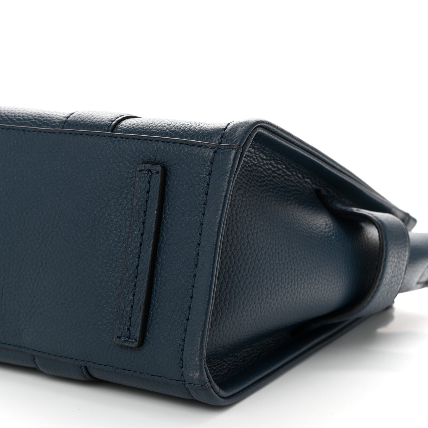 Grained Calfskin Medium The Tote Bag Blue Sea