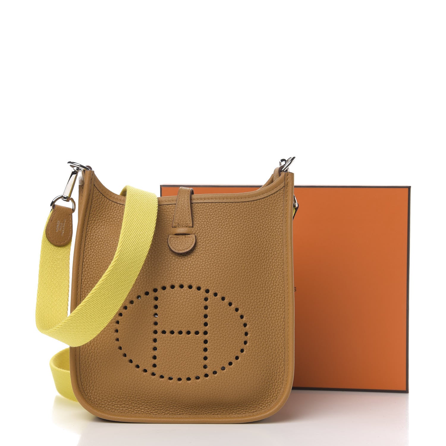 Hermes Taurillon Clemence Amazone Evelyne TPM Sesame 10 of 10