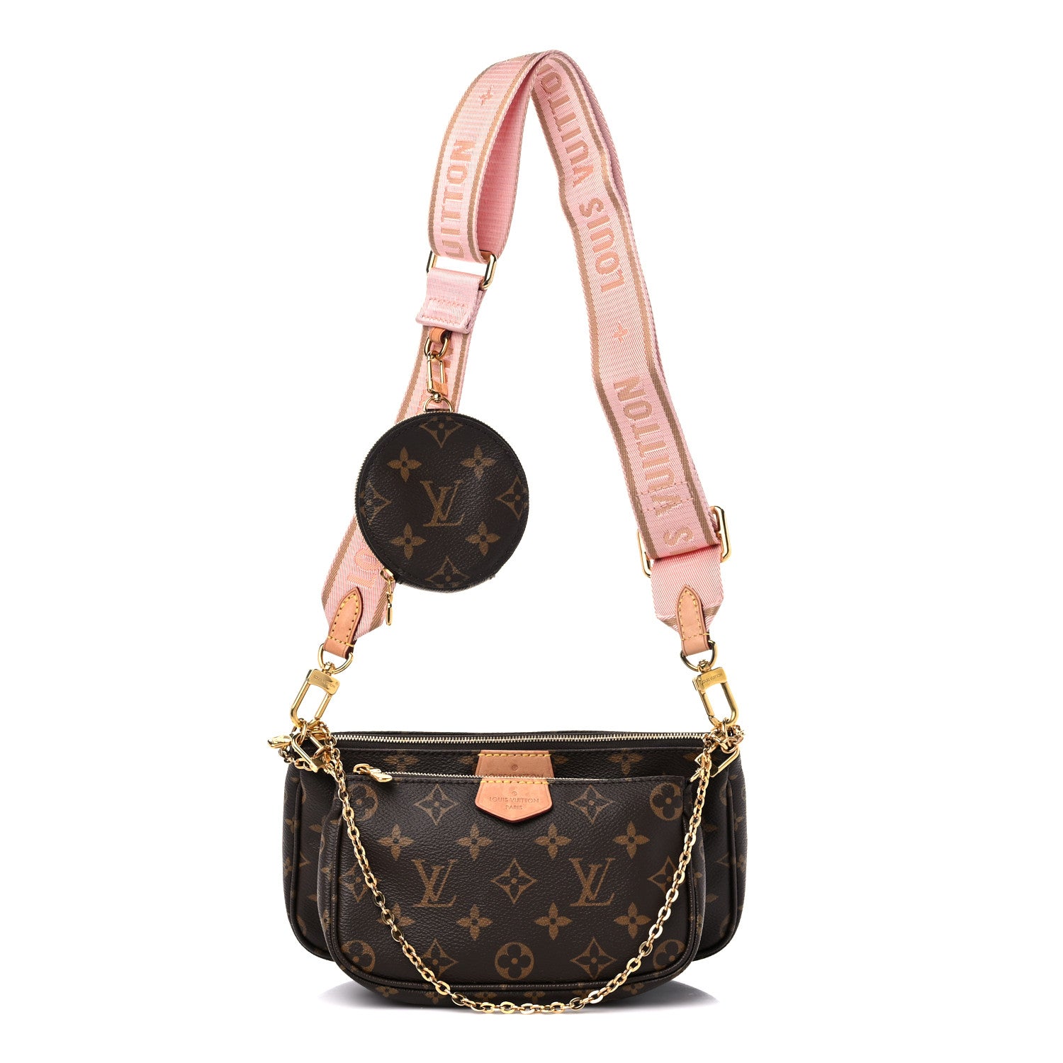 Louis Vuitton Monogram Multi Pochette Accessories Rose Clair 1 of 12