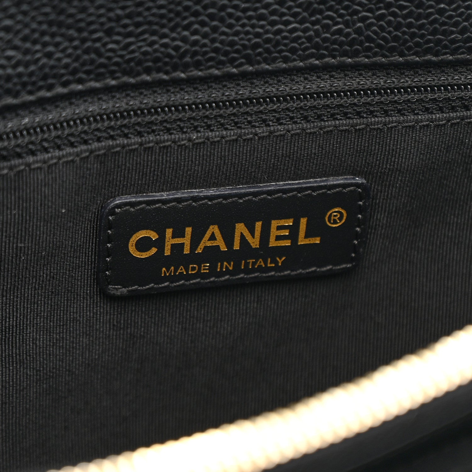 Chanel Caviar Quilted Grand Shopping Tote GST Black 7 of 11