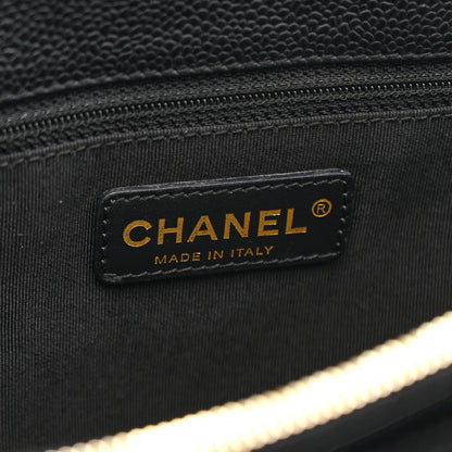 Chanel Caviar Quilted Grand Shopping Tote GST Black 7 of 11
