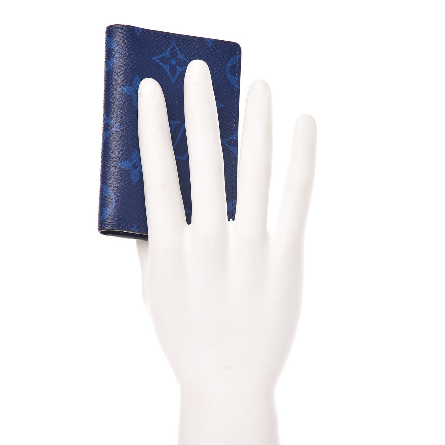 Monogram Taiga Pocket Organizer Cobalt