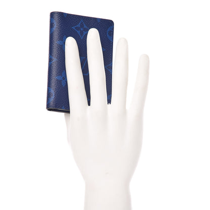 Louis Vuitton Monogram Taiga Pocket Organizer Cobalt 2 of 7