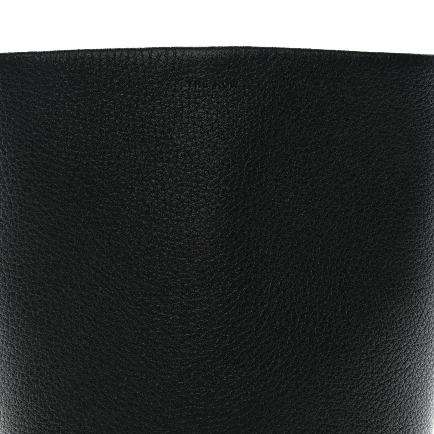 Grained Calfskin Small N/S Park Tote Black