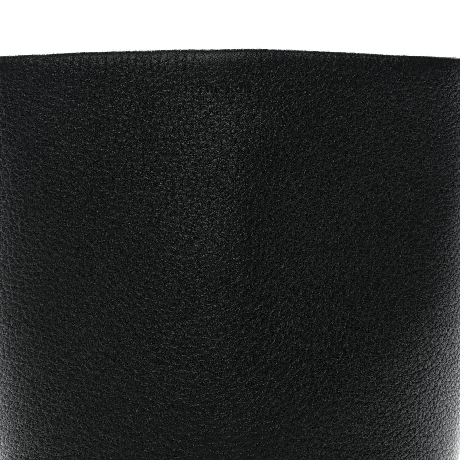 The Row Grained Calfskin Small N/S Park Tote Black 7 of 9
