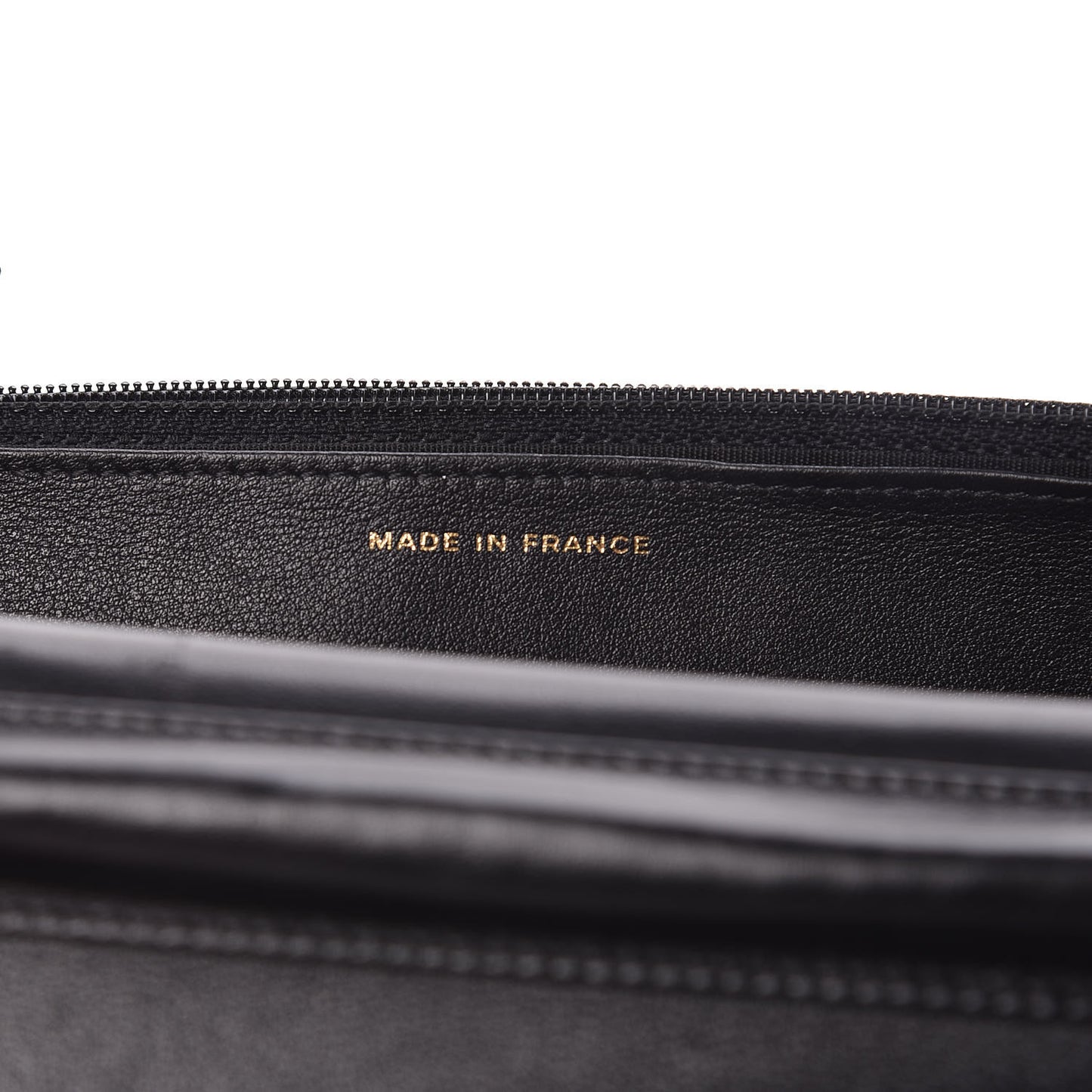 Caviar Quilted Boy Wallet On Chain WOC Black