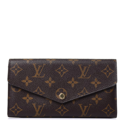 Louis Vuitton Monogram Sarah Wallet NM 1 of 10