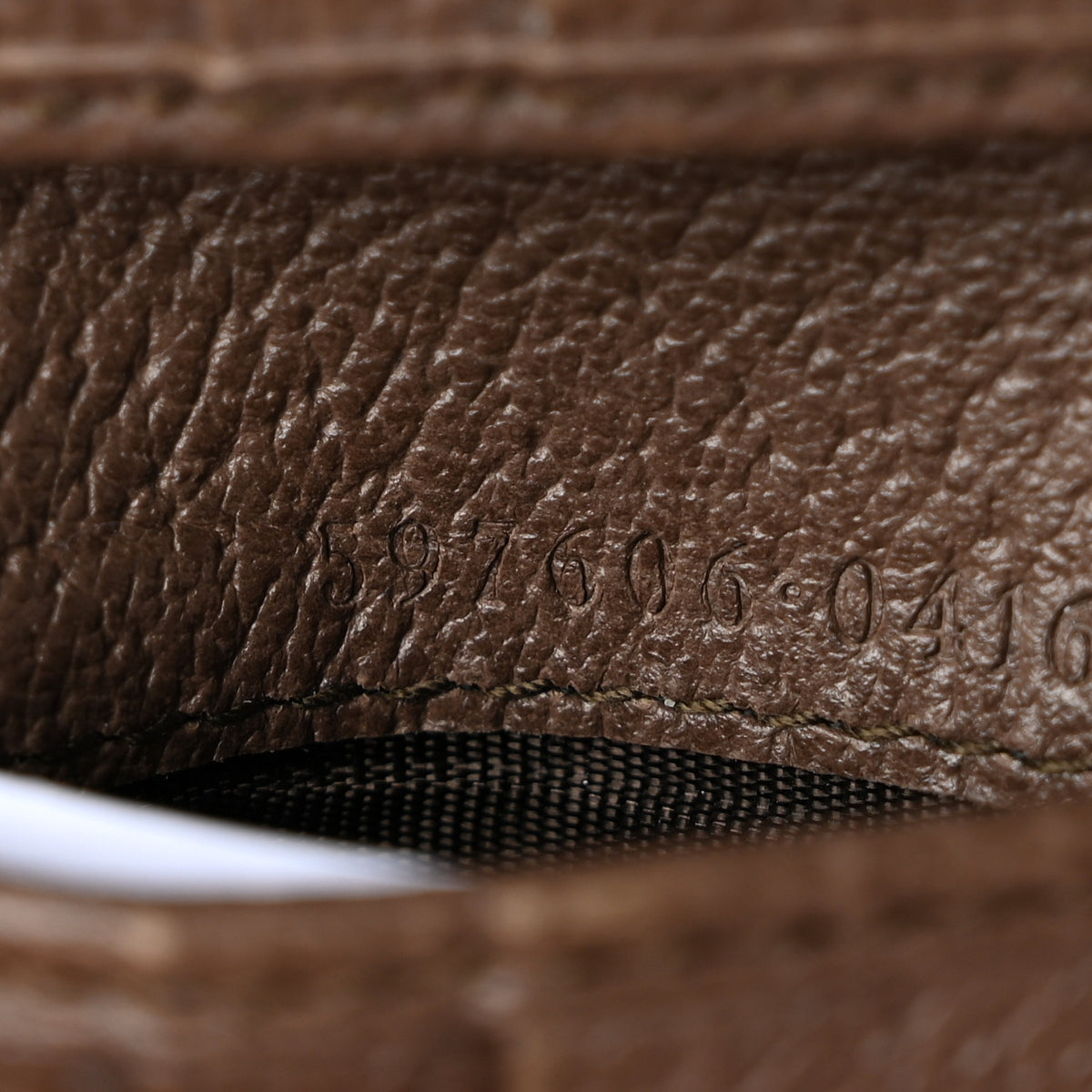 GG Supreme Monogram Web Mens Ophidia Bi-Fold Coin Wallet Beige New Acero
