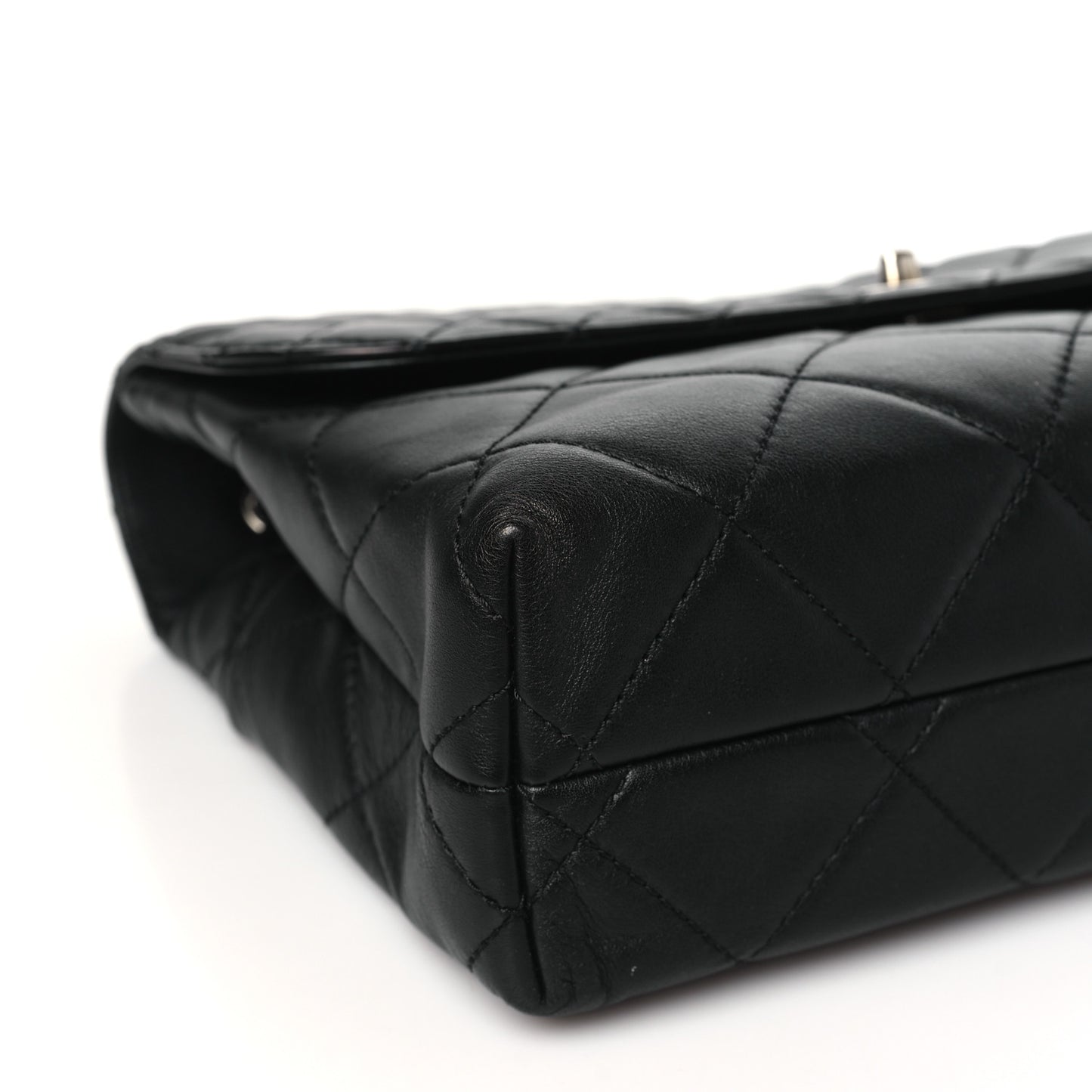 Calfskin Quilted In The Business Flap Bag Black