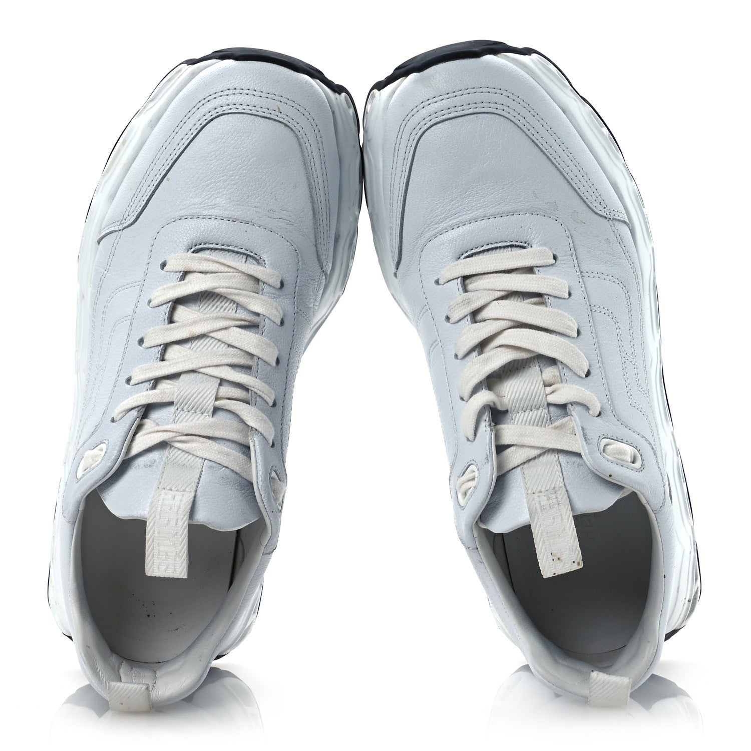 Hermes Goatskin Impulse Sneakers 38 White 2 of 16