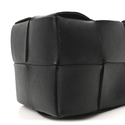 Bottega Veneta Nappa Maxi Intrecciato Mini Cassette Bucket Bag Black 9 of 9