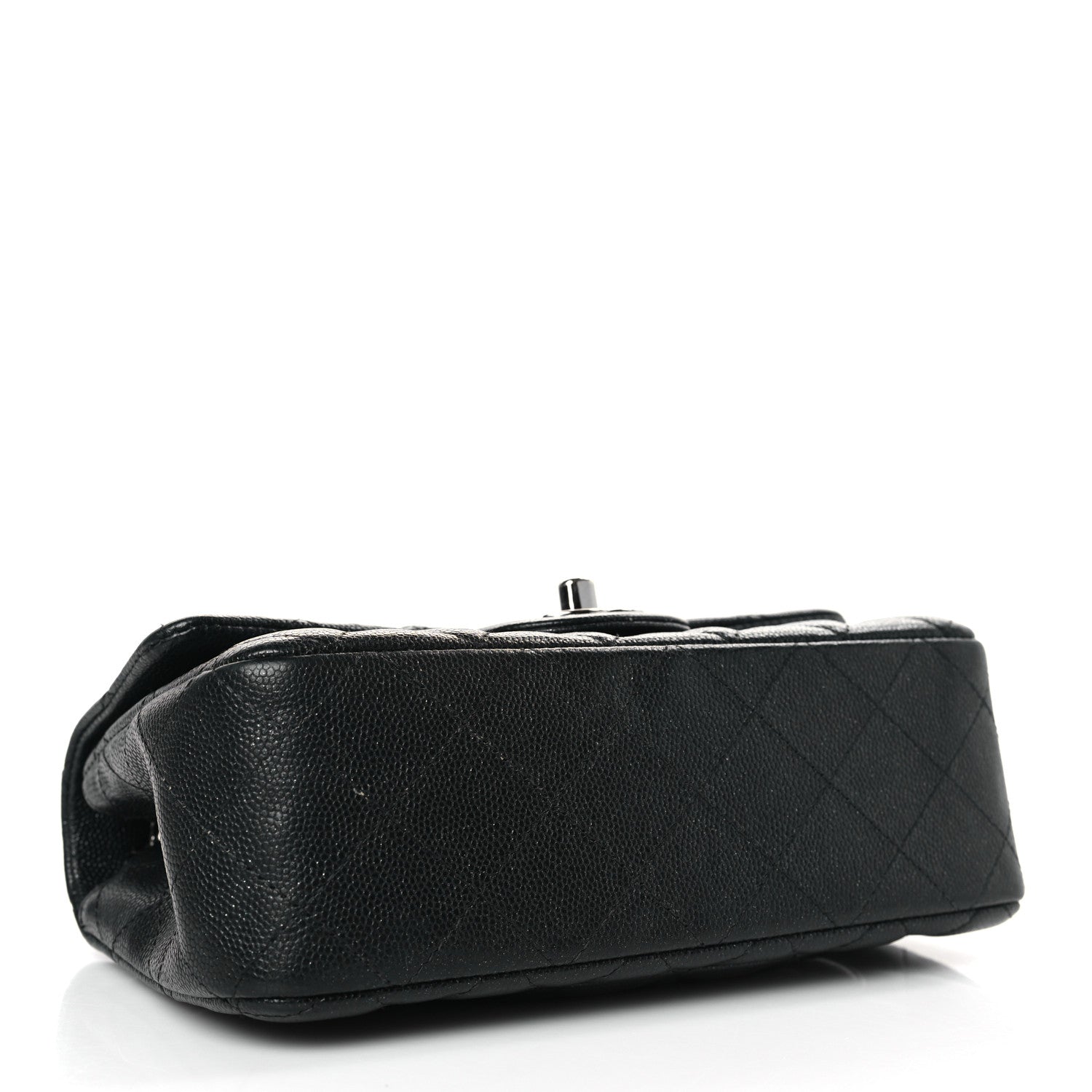 Chanel Iridescent Caviar Quilted Mini Rectangular Flap Black 4 of 10