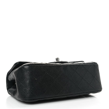 Chanel Iridescent Caviar Quilted Mini Rectangular Flap Black 4 of 10