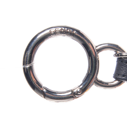 Fendi Mink Fox Rabbit Fur Crystal Glamoroso Monster Bag Charm Black Blue Grey 5 of 5