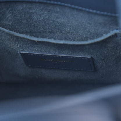 Saint Laurent Calfskin Baby Sac de Jour Denim Blue 6 of 9
