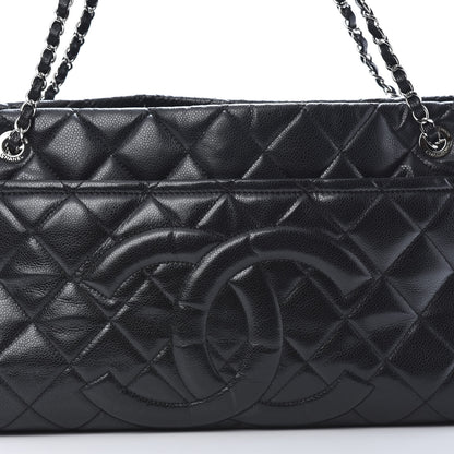 Chanel Caviar Quilted Timeless CC Soft Tote Black 8 of 11
