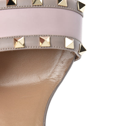 Valentino Garavani Nappa Rockstud Slide Sandals 39 Water Rose Poudre 9 of 10