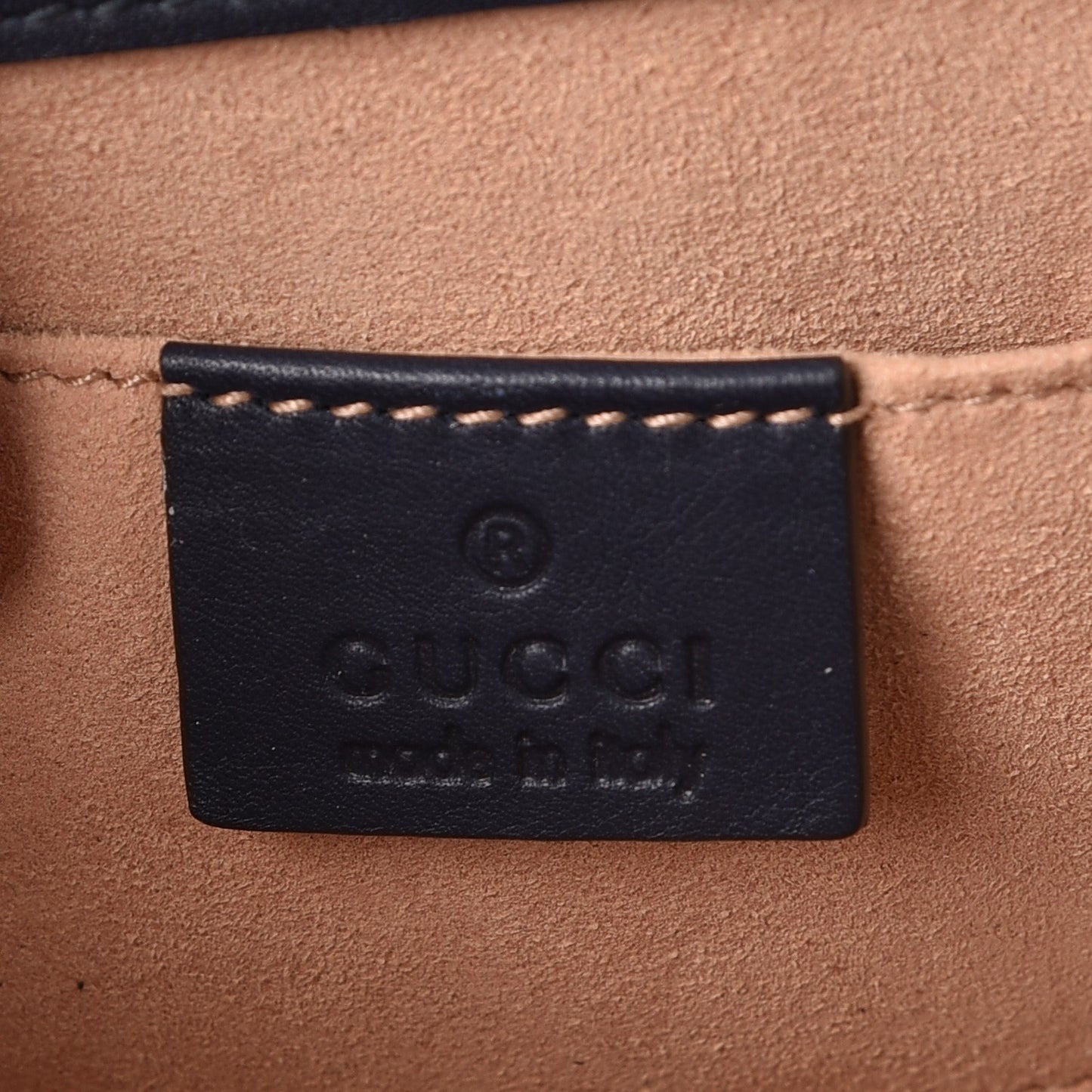 GG Supreme Monogram Moon Calfskin Small Padlock Shoulder Bag Beige Blue Mystic White Hibiscus Red