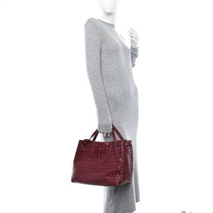 Bottega Veneta Nappa Intrecciato Garda Tote Bordeaux 2 of 8