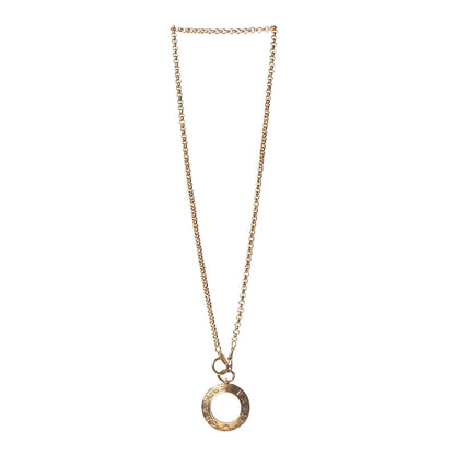 Chanel Pearl Loupe Magnifying Glass Necklace Gold 3 of 7