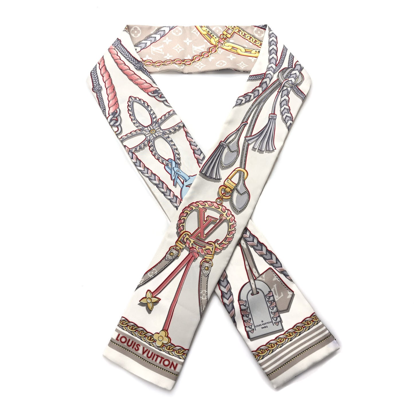 Silk Mix And Straps Bandeau Beige