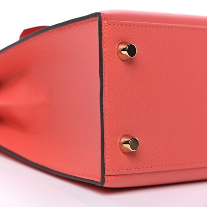 Hermes Epsom Kelly Sellier 25 Rose Jaipur 35 of 38