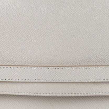 Celine Baby Grained Calfskin Micro Belt Bag White 17 of 19