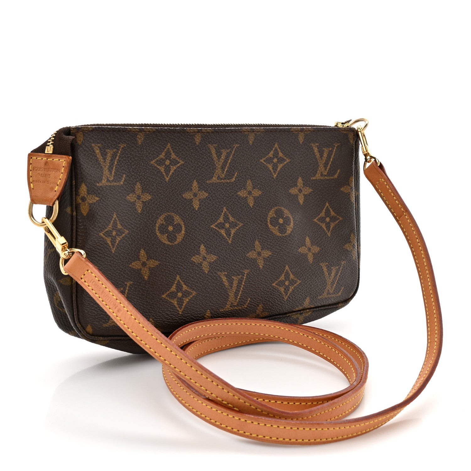 Louis Vuitton Monogram Accessories Pochette Long Strap 3 of 10