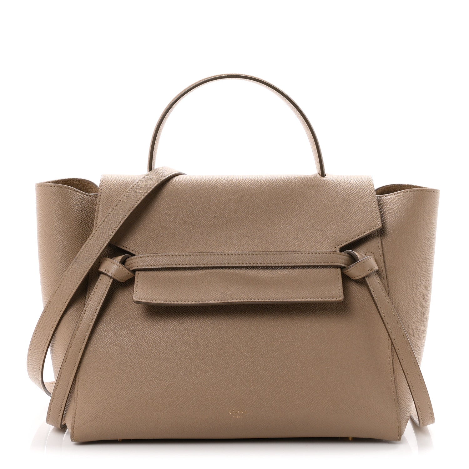 Celine Grained Calfskin Mini Belt Bag Dune 1 of 11