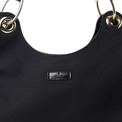 Gucci Canvas Guccissima Hobo Black 13 of 13