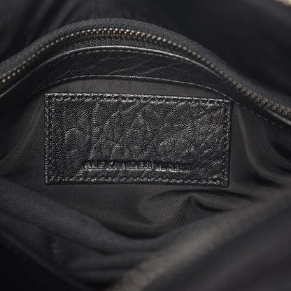 Alexander Wang Pebbled Lambskin Rocco Black Silver Hardware 6 of 6