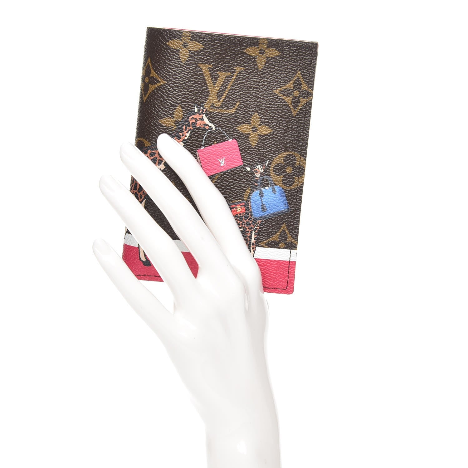 Louis Vuitton Monogram 2017 Christmas Animation Passport Cover 2 of 7