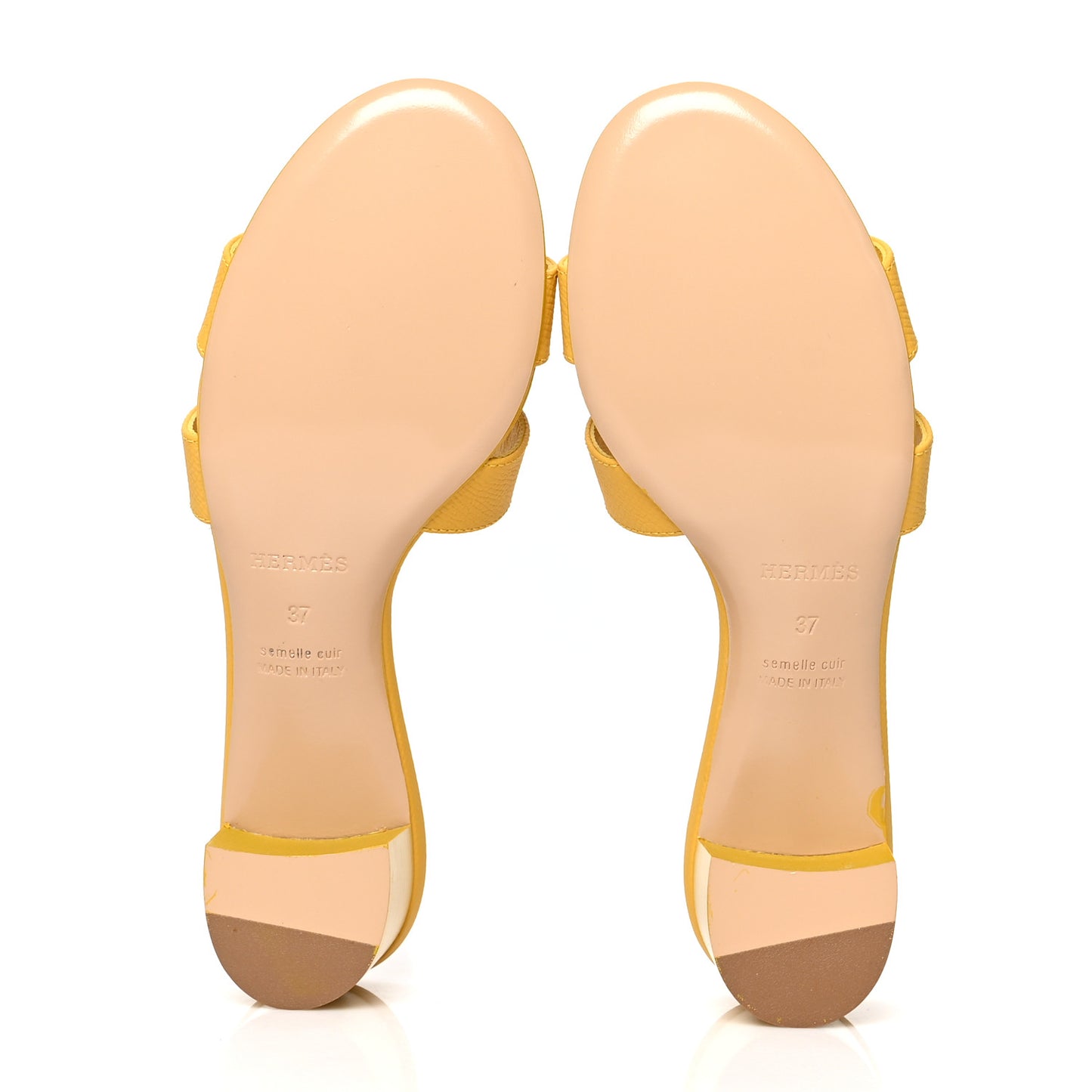 Epsom Oasis Sandals 37 Jaune Sable