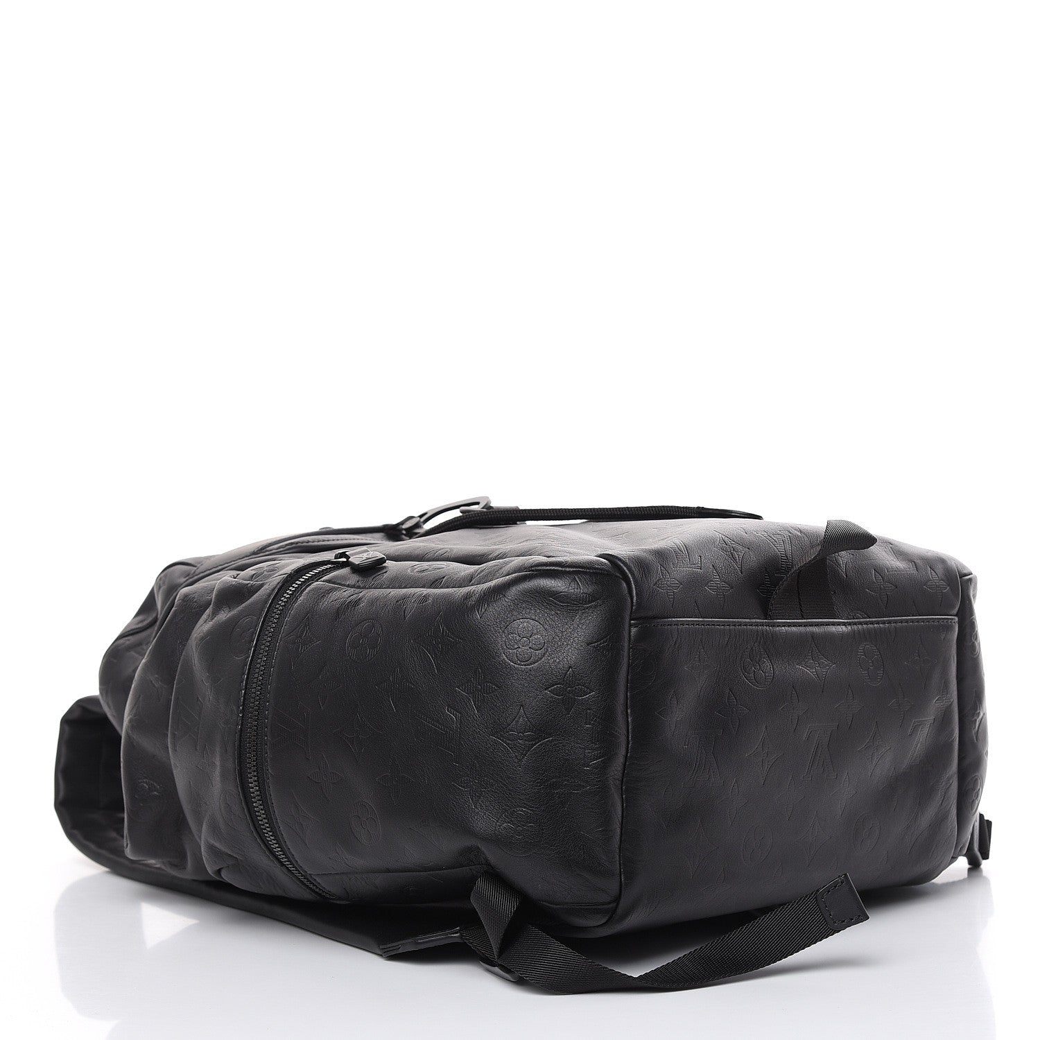 Louis Vuitton Calfskin Monogram Shadow Discovery Backpack Black 4 of 10