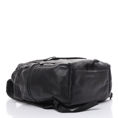 Louis Vuitton Calfskin Monogram Shadow Discovery Backpack Black 4 of 10