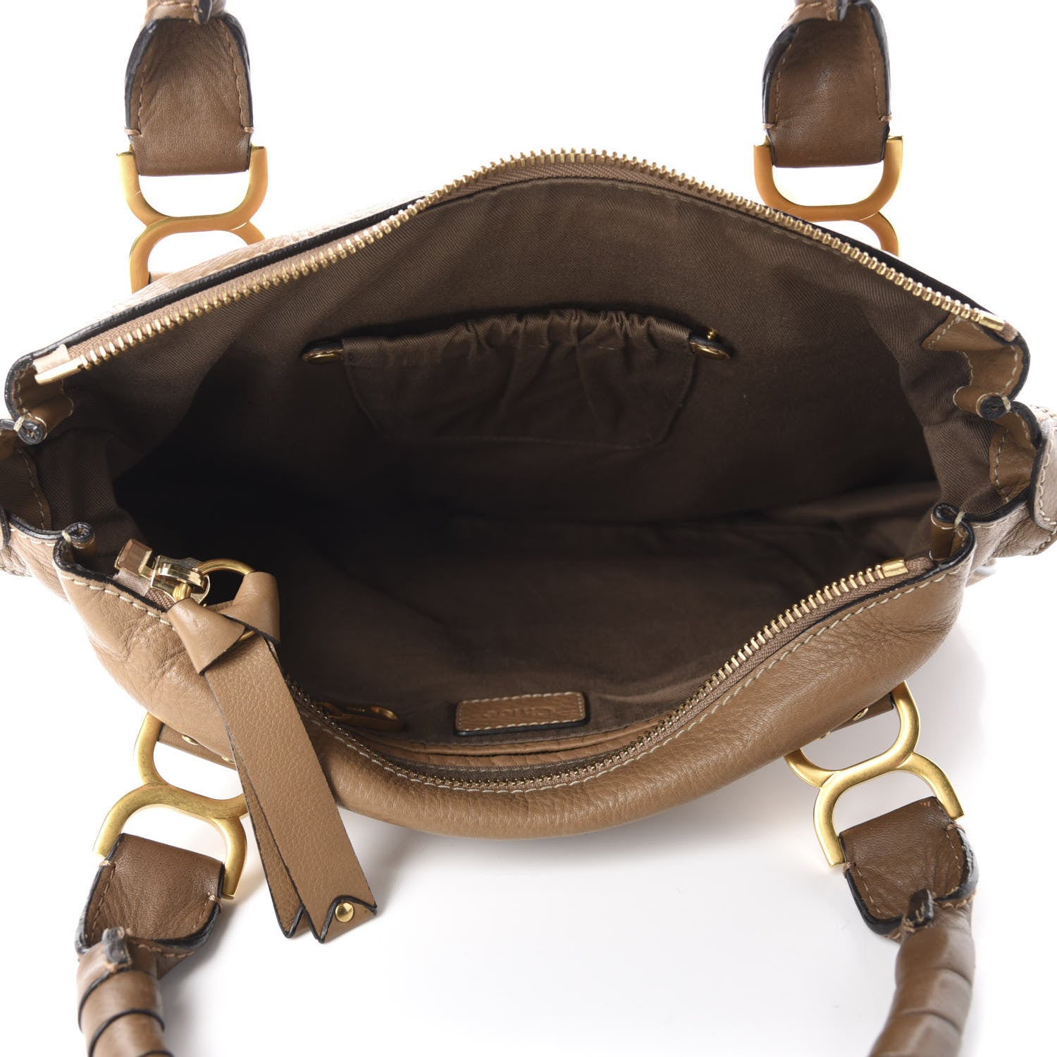 Chloe Calfskin Medium Marcie Satchel Nut 5 of 11