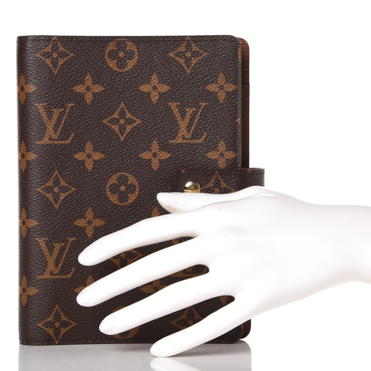 Monogram Medium Ring Agenda Cover