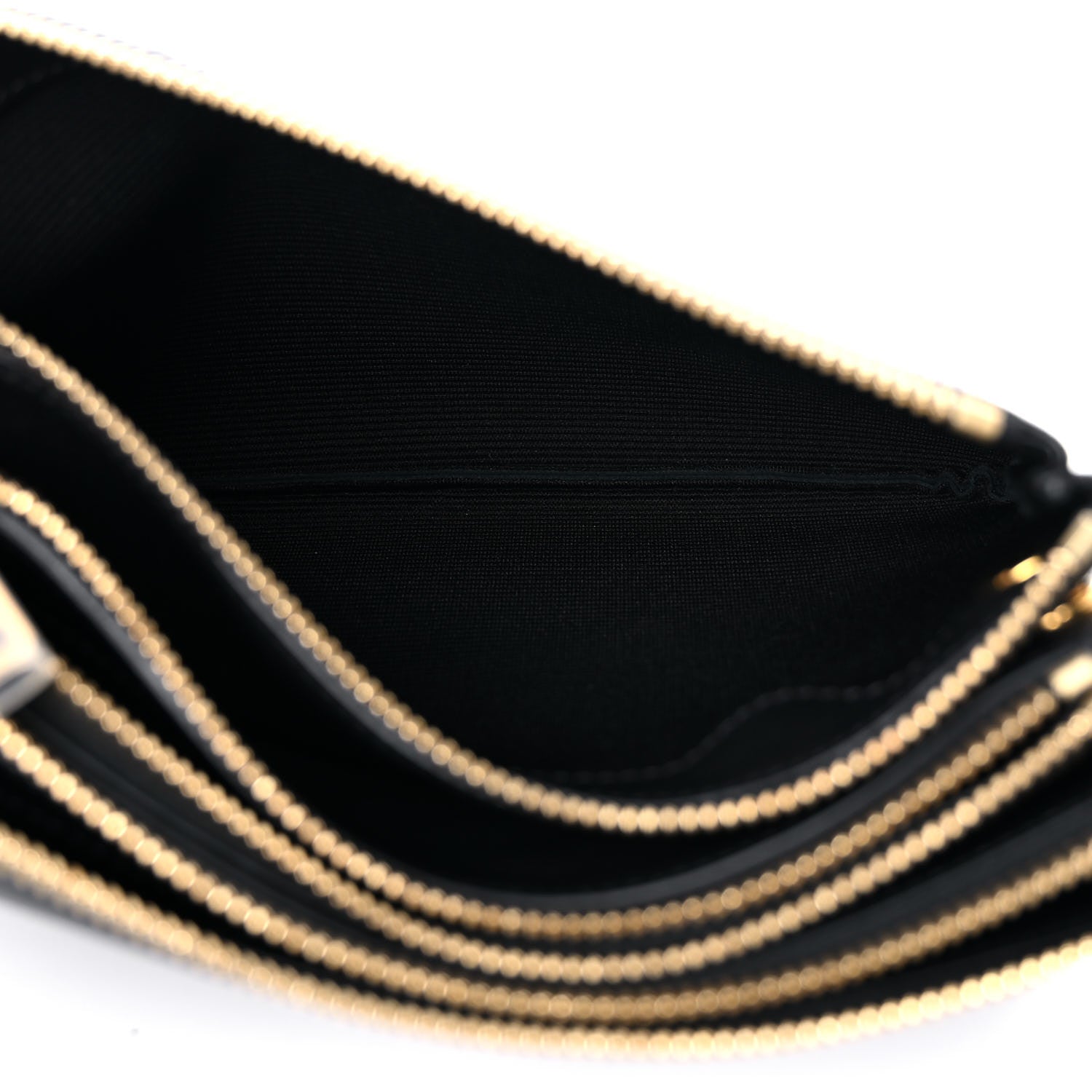 Celine Lambskin Small Trio Crossbody Bag Black 7 of 9