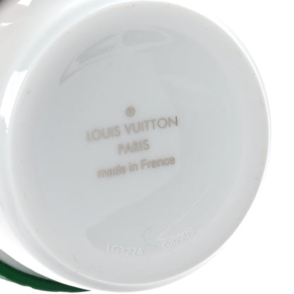 Louis Vuitton Porcelain Taurillon Louis Cup Green 6 of 11