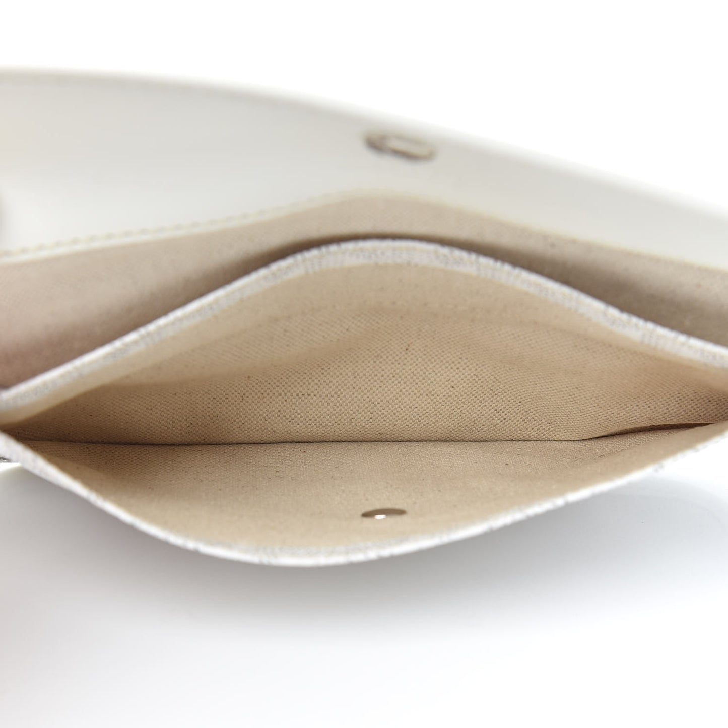 Goyardine Pouch White