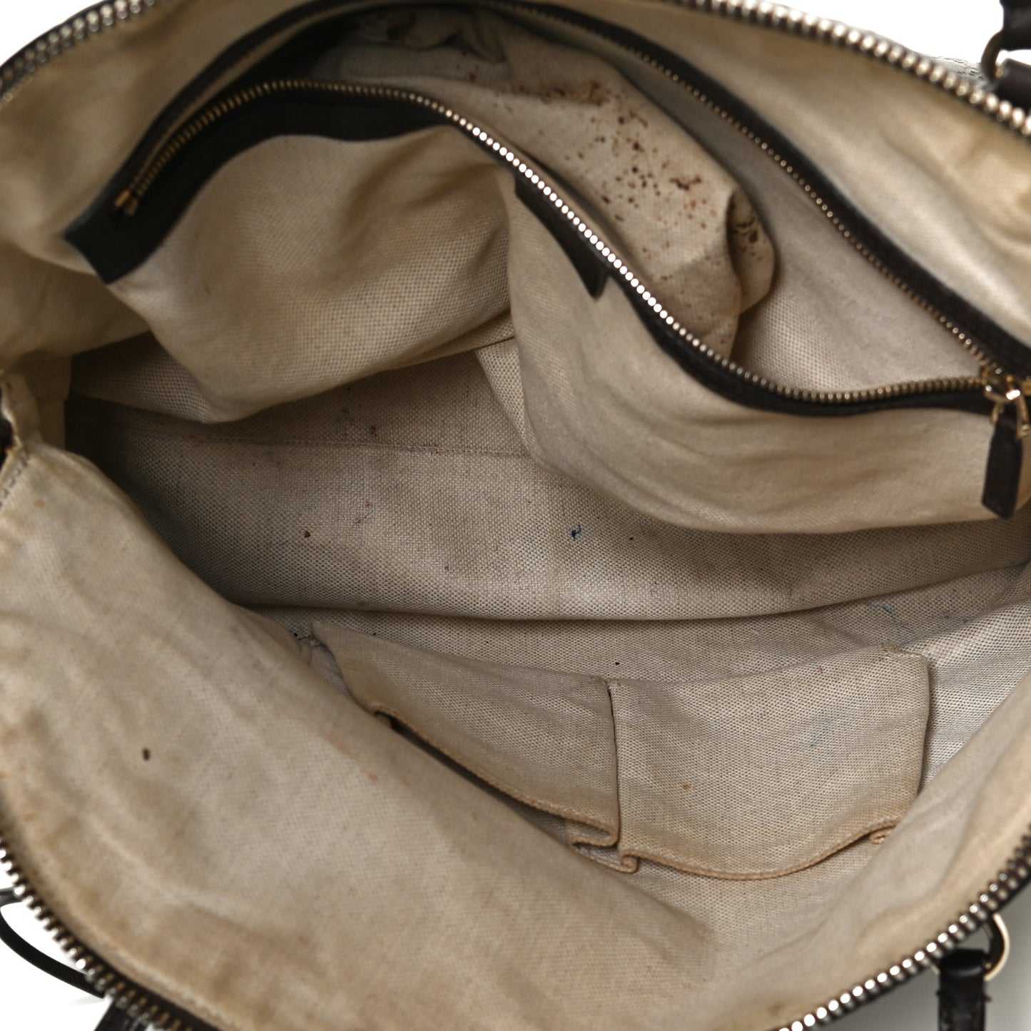 Guccissima Medium Bree Shoulder Bag Chocolate